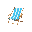 beach chair blue