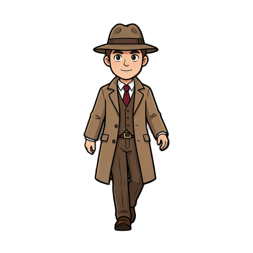 walking detective