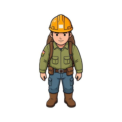 minerador simples personagem principal
