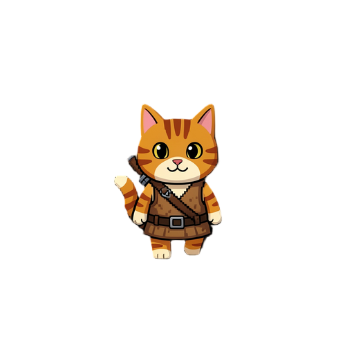 make the cat in the middle walk, remove other stuff and have in black background
