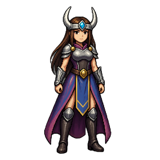 valkyrie é o nome do personsagem e queria ela em pixel