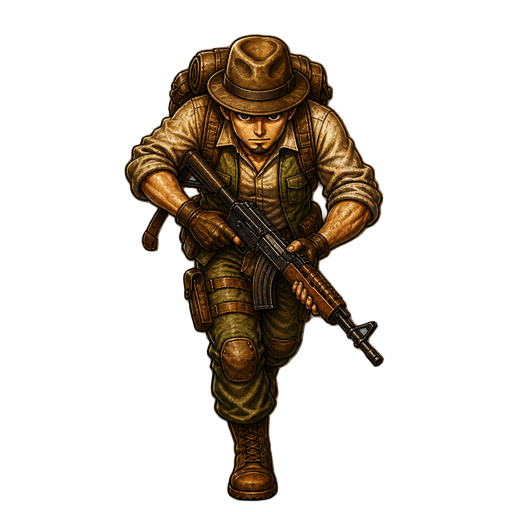 anime esse personagem correndo