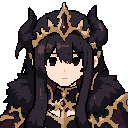 pixel art sprite, 128x128 game asset, limited color palette,