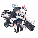 idle,two characters hug