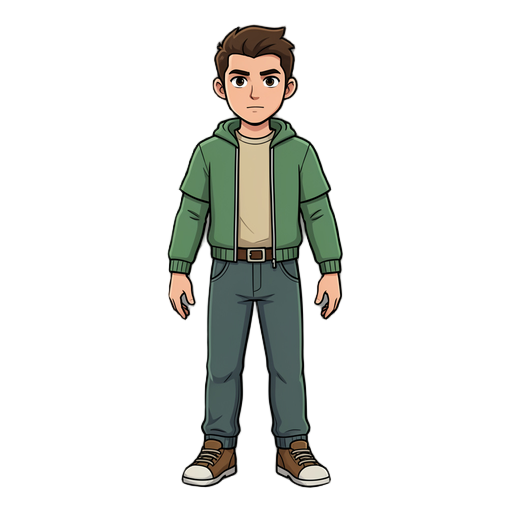 gere um personagem