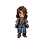 make one character stand to front side