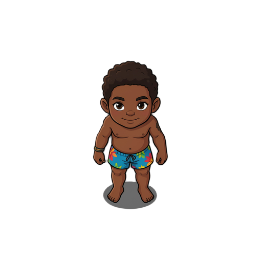 jeune tahitien