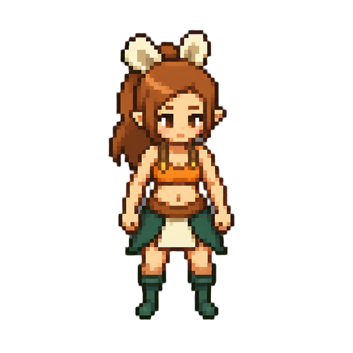 sprite, base sprite, human body, final fantasy