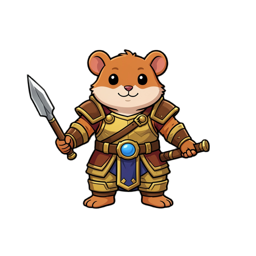 hamster warrior