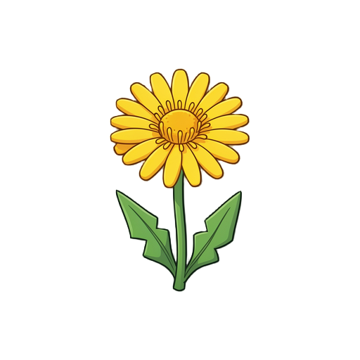 yellow dandelion