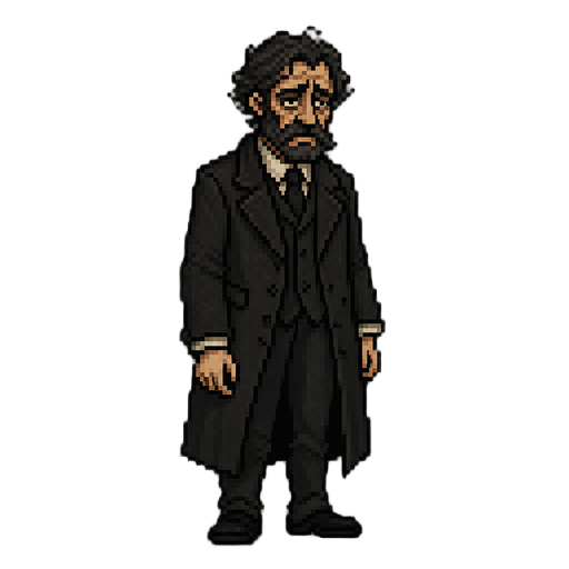 a disgraced historian haunted by nervous insomnia and fragmented memories of his childhood in grimreach. intelligent but emotionally detached
