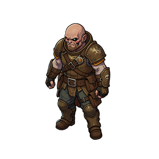 necromunda style charachter