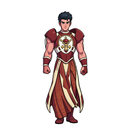 2d platformer character, side view, facing right, neutral idle pose, full body, transparent background.