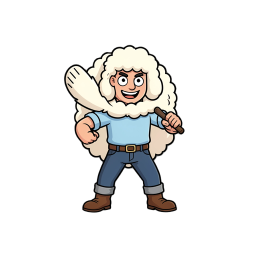 generate sprite sheep swat man add rotation and poses