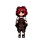 red hair, girl