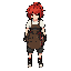 red hair, girl