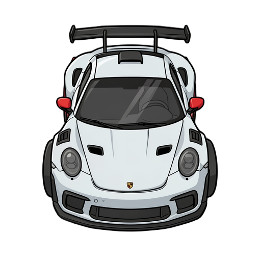 faça uma imagem de um carro em 2d, do mesmo modelo indicado na imagem de referência!