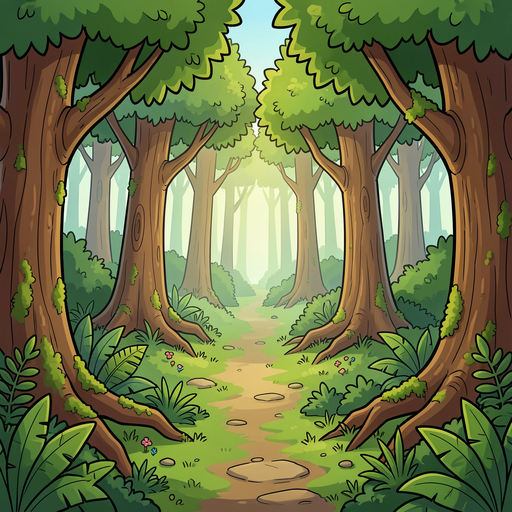 crie uma floresta