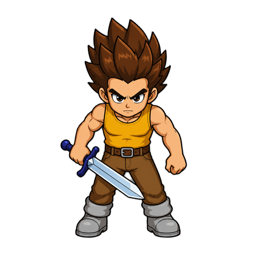 gerar frames idle do personagem leon que enviei como referencia.
