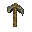quero fazer uma mistura entre picareta, machado e pá de madeira do minecraft