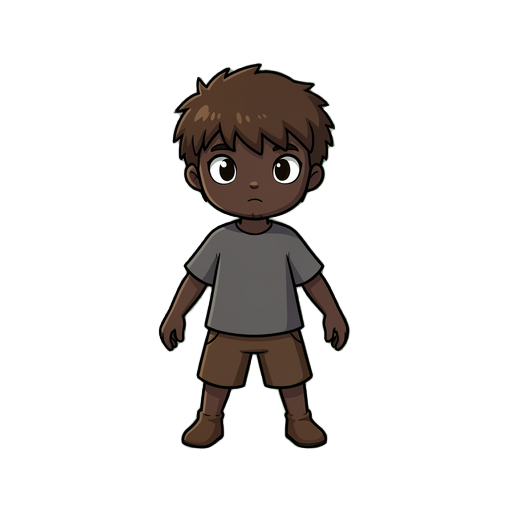 this from right side view with transparent background or green background