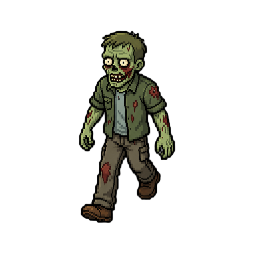 zombie walking 