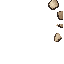 top-down square seamless ground texture tile, worn trade road between forest and desert, mixed dirt, gravel and old stone fragments, dark fantasy action RPG, Diablo 1 mood, hand-painted realistic texture, readable at 48px, no character, no object, no bake