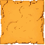 top-down square seamless ground texture tile, golden dry desert sand from the east side of Fort TK, subtle wind lines, amber dust, dark fantasy action RPG, Diablo 1 mood, hand-painted realistic texture, readable at 48px, no character, no object, no baked 
