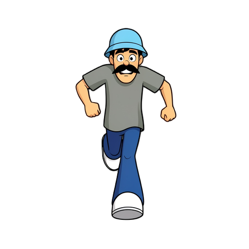 corriendo de izquierda a derecha 