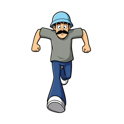 corriendo de izquierda a derecha 