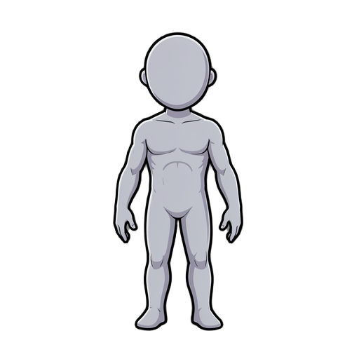 fantasma, em forma humanoide, sem rosto
