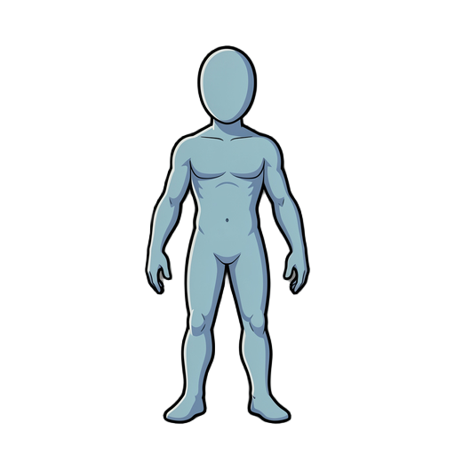 fantasma, em forma humanoide, sem rosto