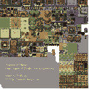 um tileset completo para todo o overworld de hyrule e dungeons do primeiro zelda do nes, seguindo o estilo de pixel art do zelda oracle of seasons do gameboy color.