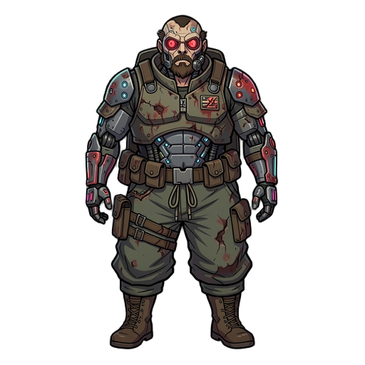  cybernetic apocalyptic survivor