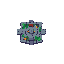 mutant top down view  pixel art 
