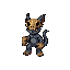 pixel art rpg monster sprite, preserve design exactly, 64x64