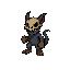 pixel art rpg monster sprite, preserve design exactly, 64x64