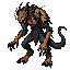 pixel art rpg monster sprite, preserve design exactly, 64x64