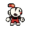 i need you to remake this character with this same pose but a little much simple, without all those details, but a nice thing