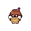 cute minotaur character, same camera angle, perspective, and facing direction as the reference