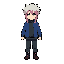 me gere uma imagem da personagem utahime iori (de jujutsu kaisen) no estilo stardew valley.