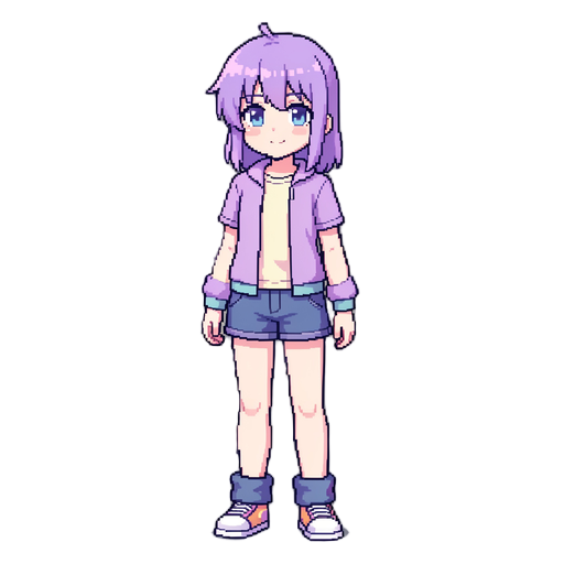 make it pixaleted with a 3/4 view
