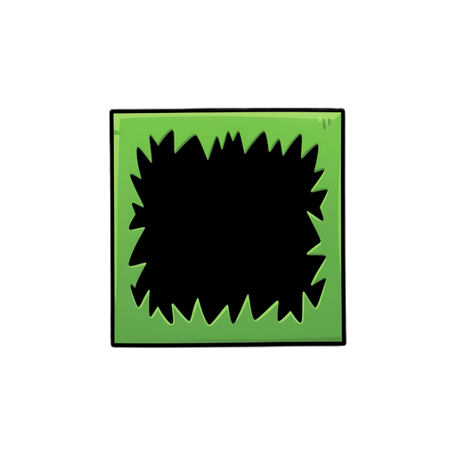 i want grass bloc 48*48 the inside must be black