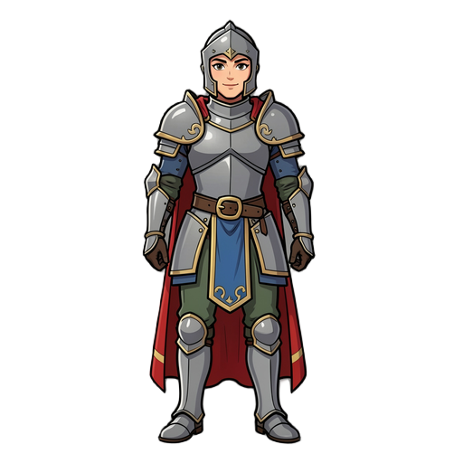 a beautiful knight 
