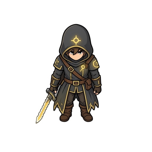 faca um 360 do personagem