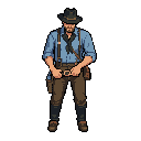 faça ele em pixel art um pouco de lado