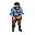 pode fazer uma pixel art 360 desse personagem?