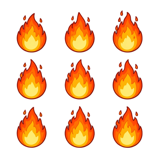 fire sprite sheet