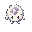top-down view, seen directly from above.