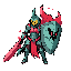 faça um mago em pixel art nesse estilo